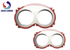 CIFA แว่นตาสวมแผ่นและแหวนตัด
